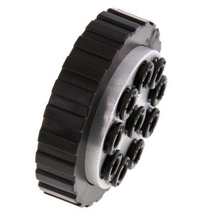 POM Bouchon multi-accouplement 10x6 mm Raccords instantanés Vide