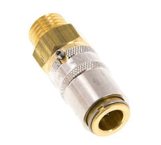 Protection contre le déverrouillage de l'accouplement de moule en laiton DN 6, filetage mâle M14x1.5