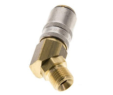 Coupleur de moule DN 6 en laiton Embout G filetage mâle 1/4 pouce 45-deg