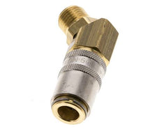 Coupleur de moule DN 6 en laiton Embout G filetage mâle 1/4 pouce 45-deg