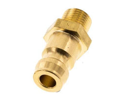 Brass DN 6 Mold Coupling Plug M8x0.75 Male Threads [5 Pieces]