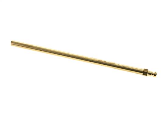 Laiton DN 6 Bouchon d'accouplement pour moule 10x360 mm Raccords à enfoncer