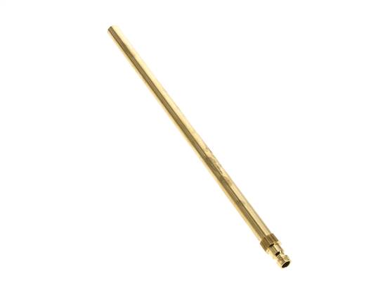 Laiton DN 6 Bouchon d'accouplement pour moule 10x360 mm Raccords à enfoncer