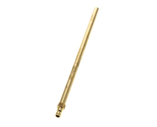 Laiton DN 6 Bouchon d'accouplement pour moule 10x360 mm Raccords à enfoncer