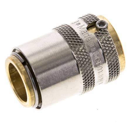 Coupleur de moule en laiton DN 9 Douille D13 mm Protection contre le déverrouillage