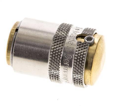 Coupleur de moule en laiton DN 9 Douille D13 mm Protection contre le déverrouillage