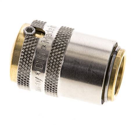 Coupleur de moule en laiton DN 9 Douille D13 mm Protection contre le déverrouillage