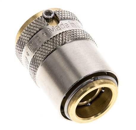 Coupleur de moule en laiton DN 9 Douille D13 mm Protection contre le déverrouillage
