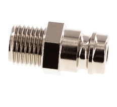 Bouchon de raccord de moule DN 9 en laiton G 1/4 pouce filets mâles double obturation