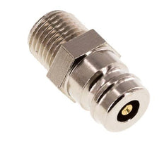 Bouchon de raccord de moule DN 9 en laiton G 1/4 pouce filets mâles double obturation