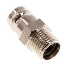 Bouchon de raccord de moule DN 9 en laiton G 1/4 pouce filets mâles double obturation