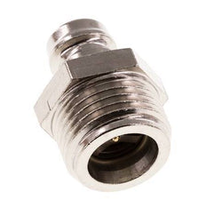 Bouchon de raccord de moule DN 9 en laiton G 1/2 pouce filets mâles double obturation