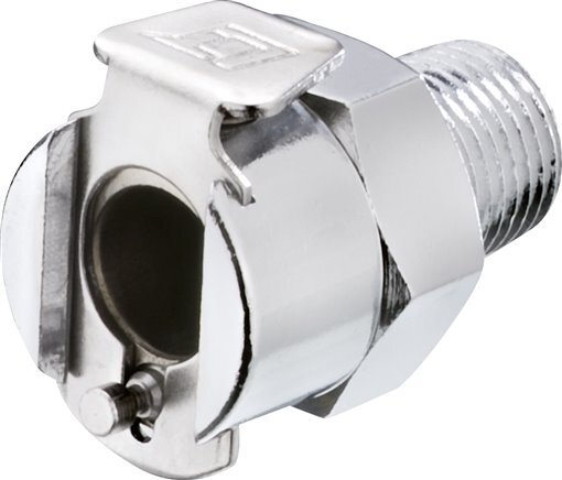 Coupleur Linktech en laiton DN 3.2 Filetages 1/4 pouce NPT mâle Série 20