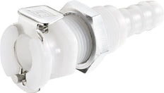 POM DN 3.2 Linktech Coupling Socket 3.2 mm Hose Pillar Bulkhead Double Shut-Off 20 Series