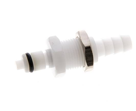 POM DN 3.2 Linktech Coupling Plug 6.4 mm Hose Pillar Bulkhead 20 Series