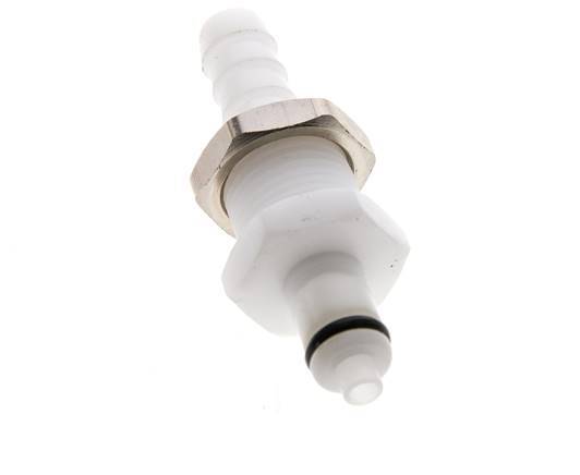 POM DN 3.2 Bouchon d'accouplement Linktech 6.4 mm Pilier de tuyau Bulkhead 20 Series