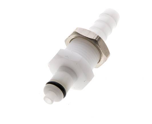 POM DN 3.2 Bouchon d'accouplement Linktech 6.4 mm Pilier de tuyau Bulkhead 20 Series