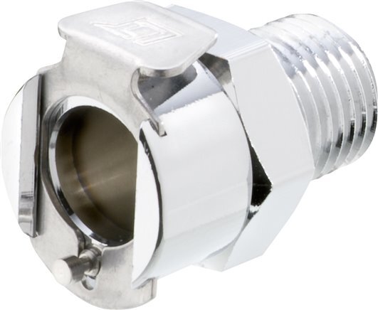 Coupleur Linktech en laiton DN 6.4 Filetage 1/4 pouce mâle NPT Série 40