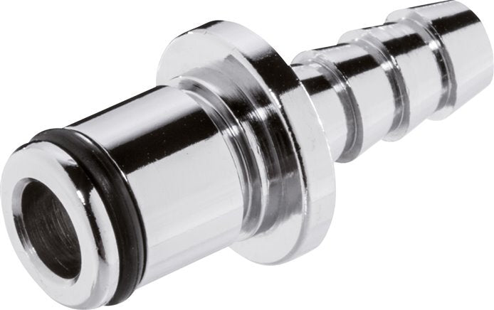 Bouchon d'accouplement d'air en laiton DN 6.4 à code bleu Pilier de tuyau de 6.4 mm Double obturation