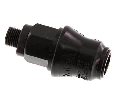POM DN 5 Accouplement femelle G 1/8 pouce filetage mâle