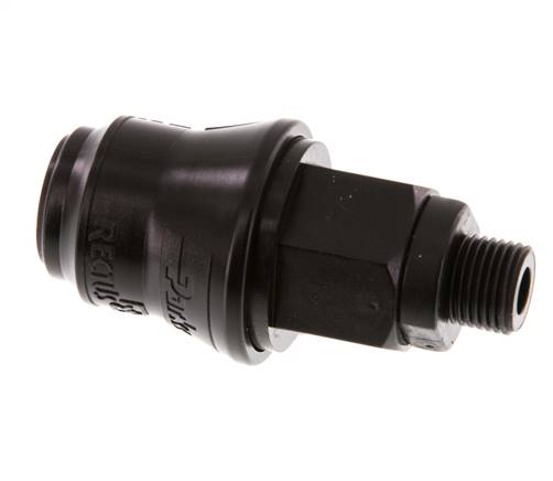 POM DN 5 Accouplement femelle G 1/8 pouce filetage mâle