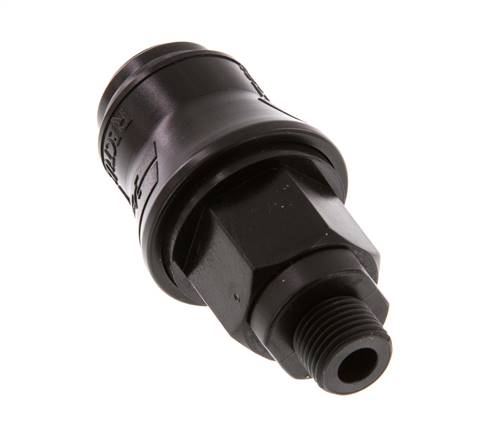 POM DN 5 Accouplement femelle G 1/8 pouce filetage mâle