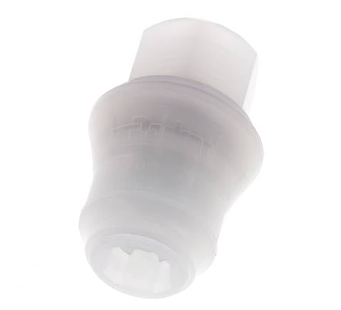 PVDF DN 5 Accouplement femelle G filets femelles 1/4 pouce