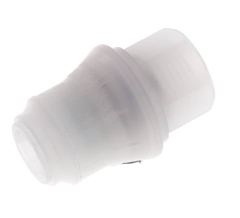 PVDF DN 5 Accouplement femelle G filets femelles 1/4 pouce