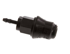 Laiton DN 5 Manchon d'accouplement d'air 4 mm Pilier de tuyau