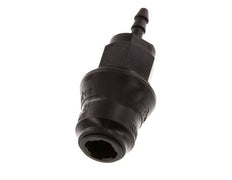 Laiton DN 5 Manchon d'accouplement d'air 4 mm Pilier de tuyau