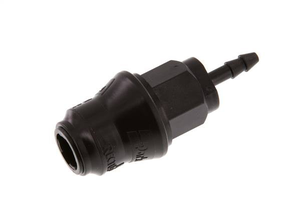 Laiton DN 5 Manchon d'accouplement d'air 4 mm Pilier de tuyau