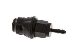 Laiton DN 5 Manchon d'accouplement d'air 4 mm Pilier de tuyau