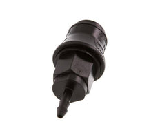 Laiton DN 5 Manchon d'accouplement d'air 4 mm Pilier de tuyau