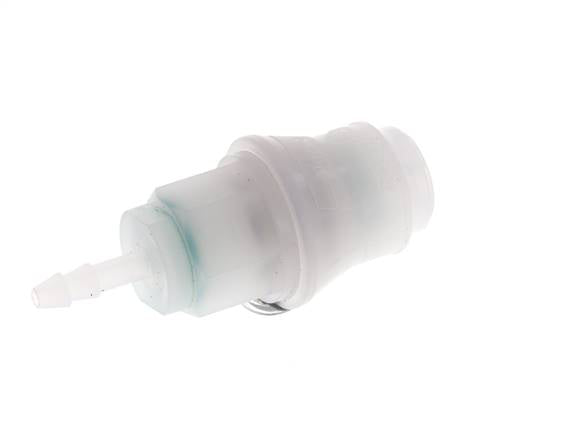 PVDF DN 5 Manchon d'accouplement 4 mm Pilier de tuyau