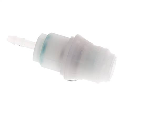 PVDF DN 5 Manchon d'accouplement 4 mm Pilier de tuyau
