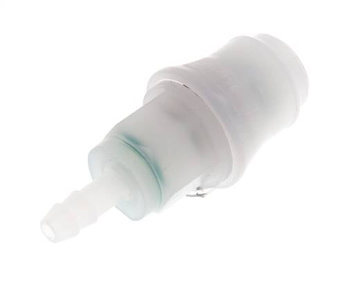 PVDF DN 5 Manchon d'accouplement 6 mm Pilier de tuyau