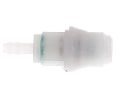 PVDF DN 5 Manchon d'accouplement 6 mm Pilier de tuyau
