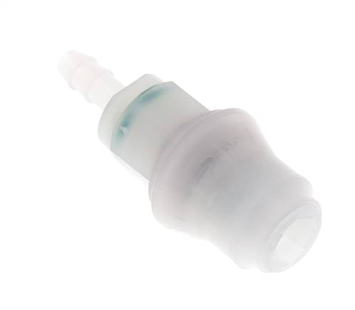 PVDF DN 5 Manchon d'accouplement 6 mm Pilier de tuyau