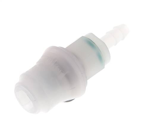 PVDF DN 5 Manchon d'accouplement 6 mm Pilier de tuyau