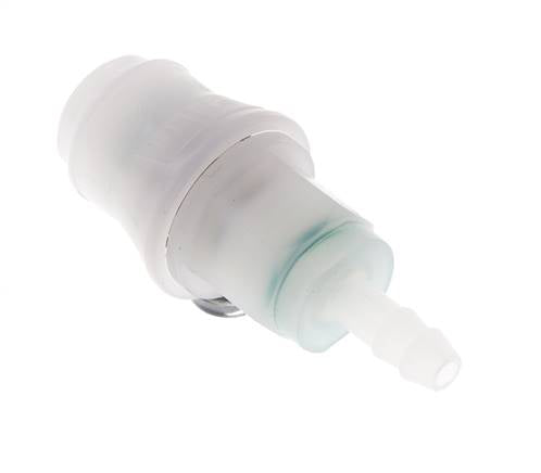 PVDF DN 5 Manchon d'accouplement 6 mm Pilier de tuyau