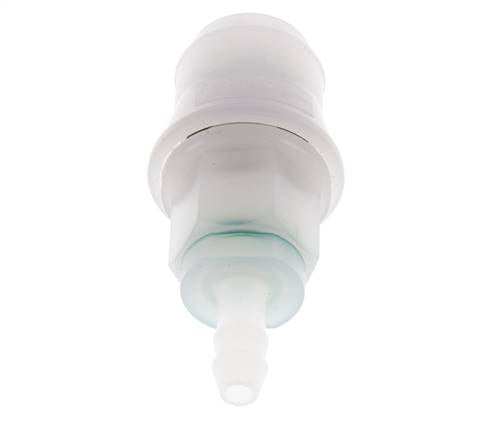 PVDF DN 5 Manchon d'accouplement 6 mm Pilier de tuyau