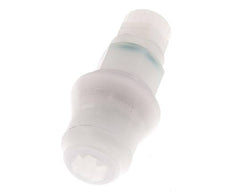 PVDF DN 5 Manchon d'accouplement 6x8 mm Écrou-raccord