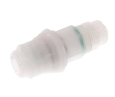 PVDF DN 5 Manchon d'accouplement 6x8 mm Écrou-raccord