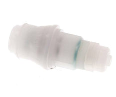 PVDF DN 5 Manchon d'accouplement 6x8 mm Écrou-raccord