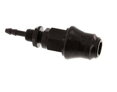 Laiton DN 5 Manchon d'accouplement pour air 4 mm Pilier de tuyau Bulkhead