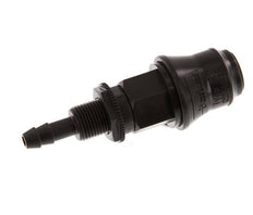 Laiton DN 5 Manchon d'accouplement pour air 6 mm Pilier de tuyau Bulkhead