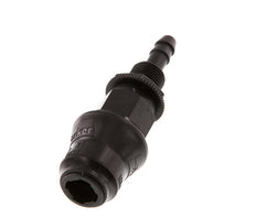 Laiton DN 5 Manchon d'accouplement pour air 6 mm Pilier de tuyau Bulkhead