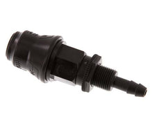 Laiton DN 5 Manchon d'accouplement pour air 6 mm Pilier de tuyau Bulkhead