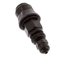 Laiton DN 5 Coupleur d'air douille 4x6 mm Union Nut Bulkhead