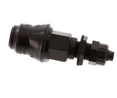 Laiton DN 5 Coupleur d'air douille 6x8 mm écrou union Bulkhead